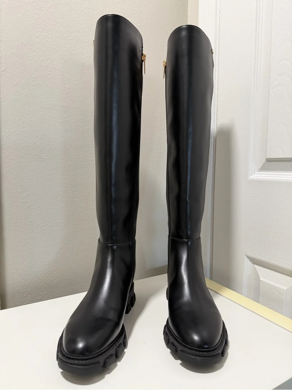 Michael Kors Black Ridley Riding Boot - Picture 2 of 9